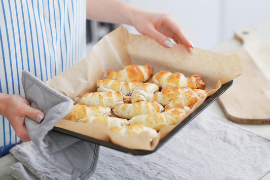 Are baking mats like parchment  baking paper? it is showing someone cooking croissant with parchment baking paper