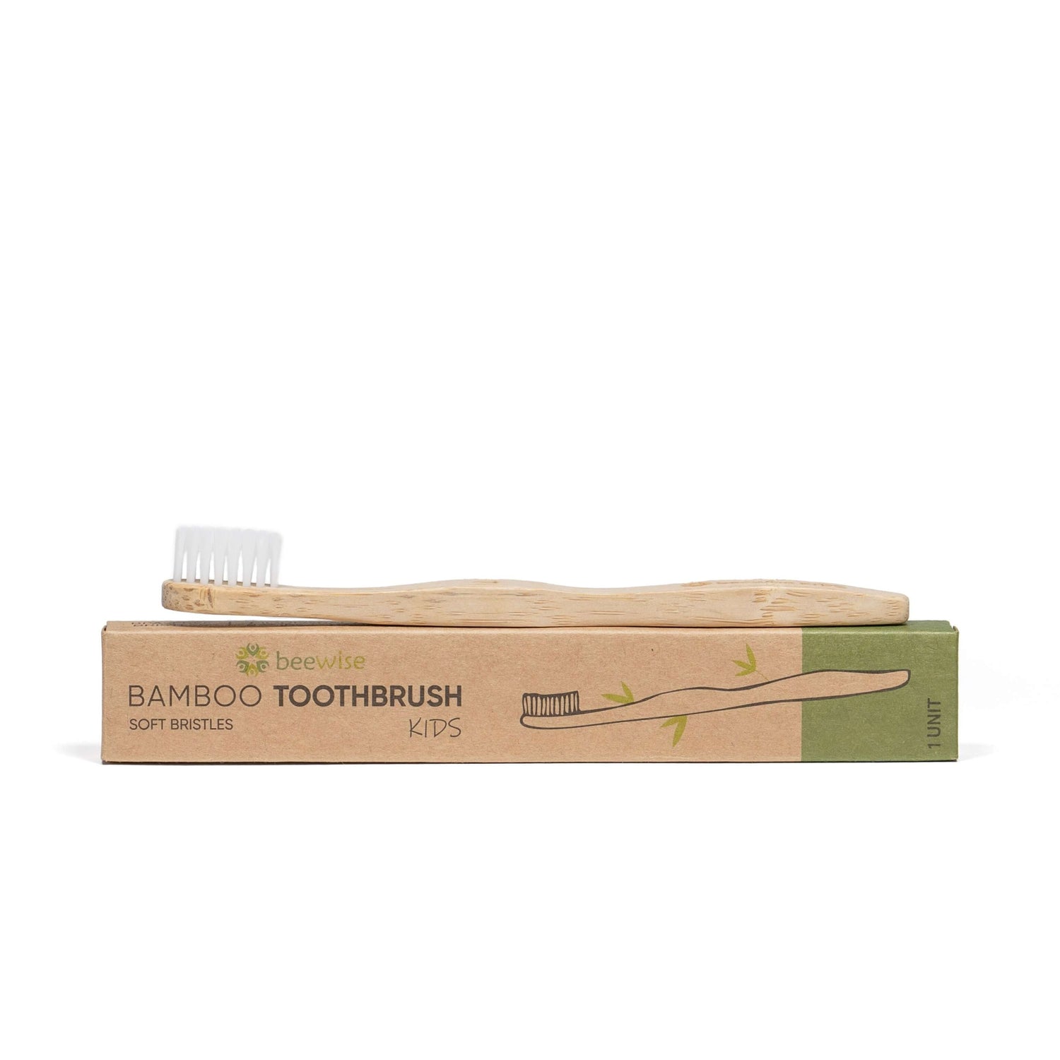 best biodegradable bamboo toothbrushes for kids with soft bristles from beewise amsterdam