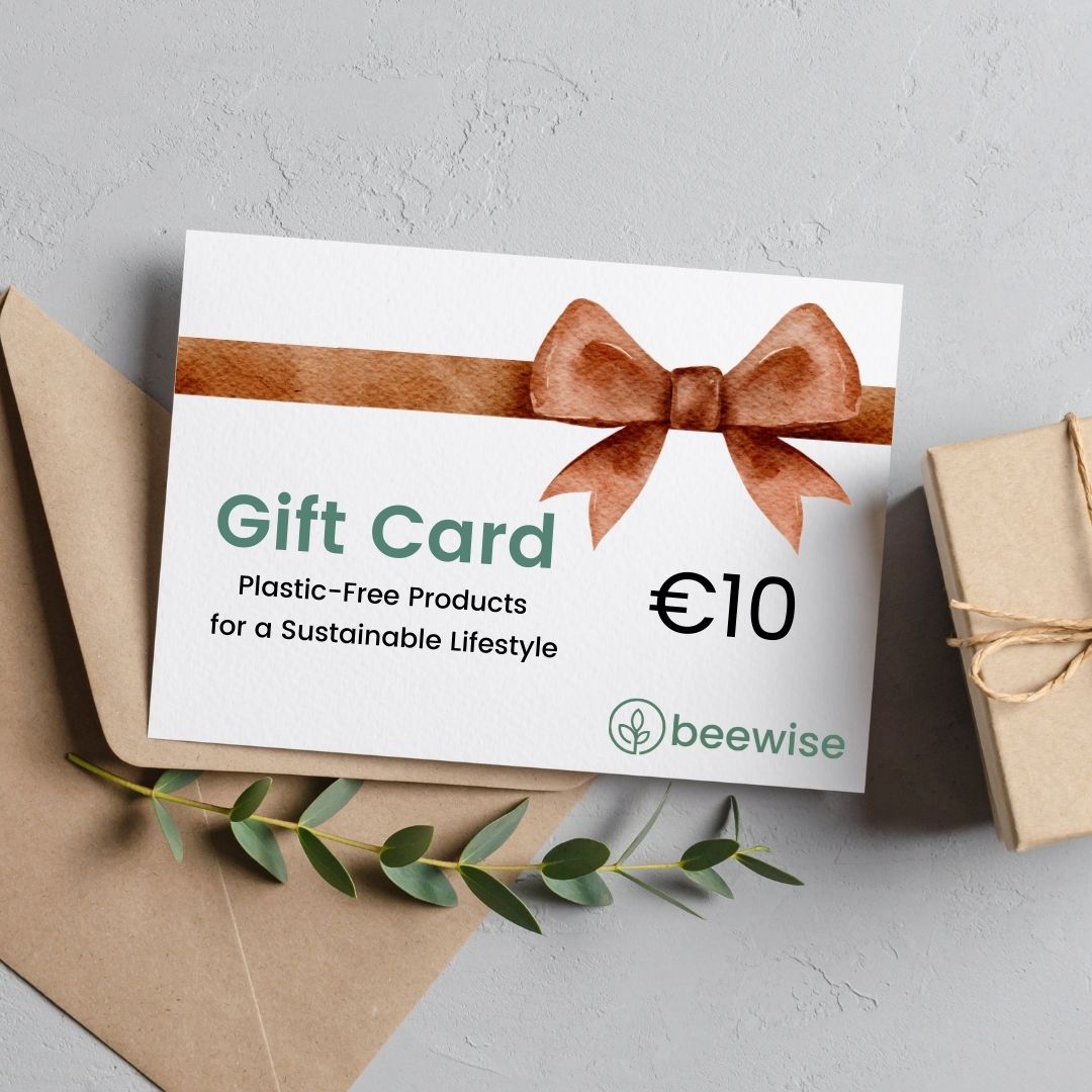 eco-friendly and sustainable digital gift card with which you can buy zero waste and plastic-free 10 euro