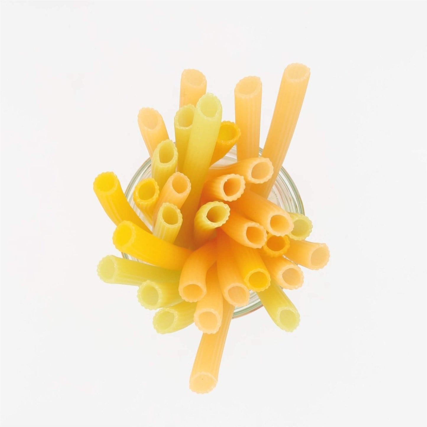 disposable and single-use pasta straws canu gluten free and organic from the top