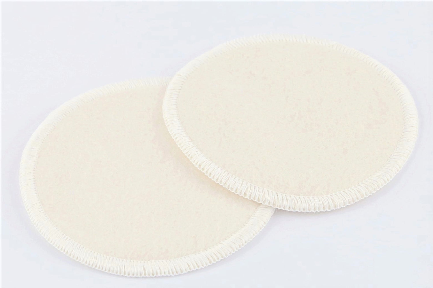 Sustainable 100% Organic Natural Cotton Fiber Cosmetic Pads
